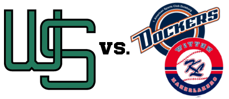 Baseball - Wuppertal Stingrays vs. SG Witten Kaker Lakers/Duisburg Dockers