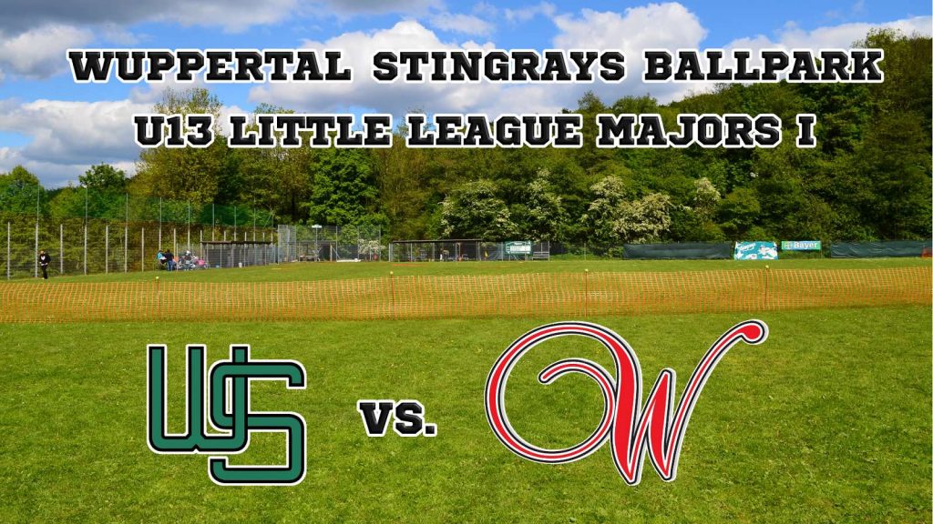 U13 Little League Majors I - Wuppertal Stingrays vs. Dortmund Wanderers - 09-2019