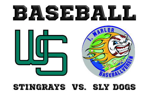 Baseball Wuppertal Stingrays versus Marl Sly Dogs